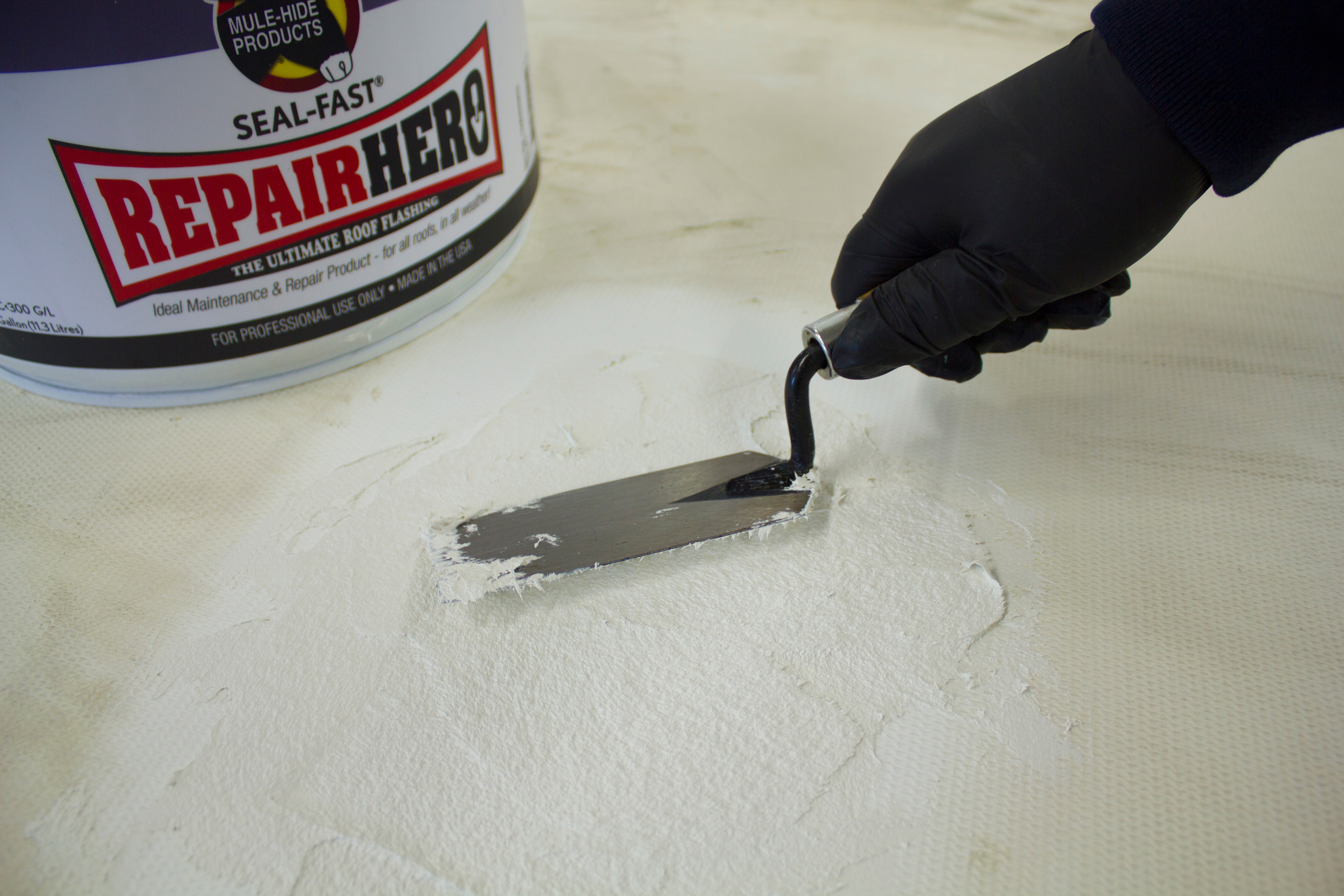 M-H Seal-Fast Repair Hero 1: Exceptionally strong and elastic, Seal-Fast® Repair Hero roof flashing is an all-system, all-weather maintenance and repair solution.